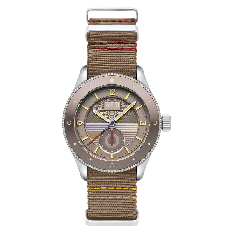 Airmaster Sector Meca-Quartz Grey / Nylon | Grey Dial