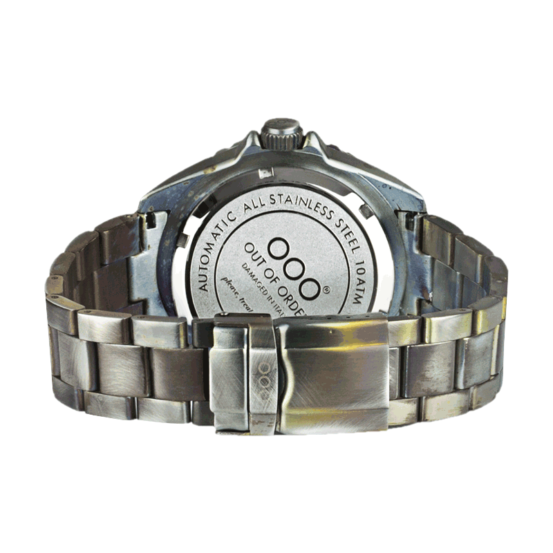 OUT OF ORDER - BLUE AUTOMATICO - ITALIAN WATCHES