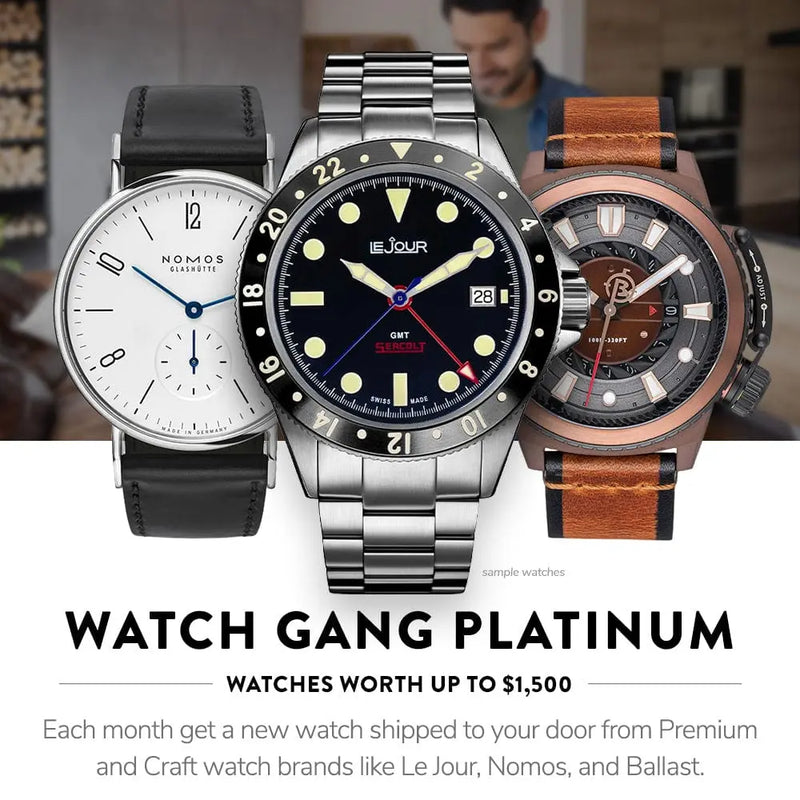 Article : Watch Gang; Proceed With Caution - Scottish Watches